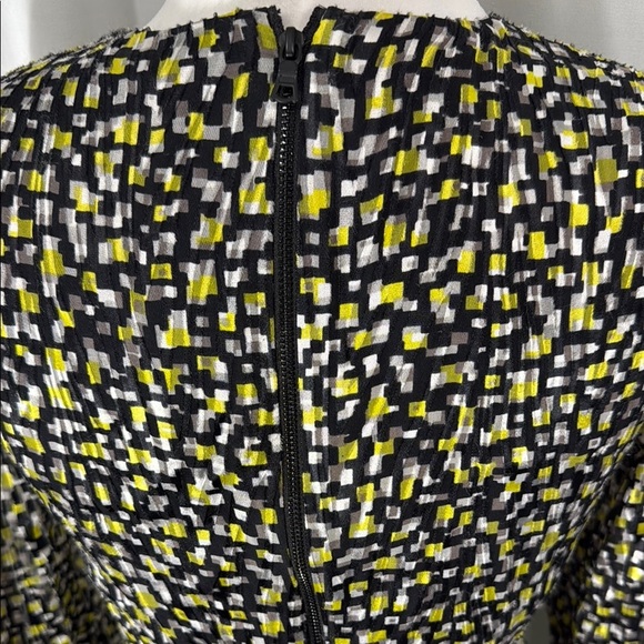 Alice + Olivia Silk Blend Long Sleeve Belted Mini Dress Size 0 - Picture 9 of 13